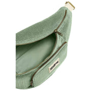 Riñonera Hindbag Sofia XL - Terciopelo Verde Menta
