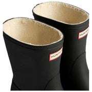 Hunter Botas de agua cortas con aislamiento Downpour - Negro