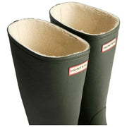 Botas de agua Hunter Downpour Tall con aislamiento - Verde oliva oscuro