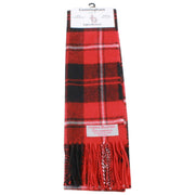 Bufanda de lana de cordero Ingles Buchan Cunningham - Rojo/Negro/Blanco