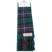 Bufanda de lana de cordero Ingles Buchan Mitchell - Verde/Azul/Rojo