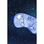 Jessica Russell Flint Aquarius Antifaz de Seda - Azul/Blanco