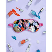 Jessica Russell Flint N for Nails Mascarilla de seda para ojos - Rosa/Negro/Azul