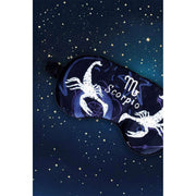 Jessica Russell Flint Scorpio Antifaz de Seda - Azul/Blanco