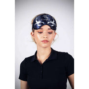 Jessica Russell Flint Scorpio Antifaz de Seda - Azul/Blanco