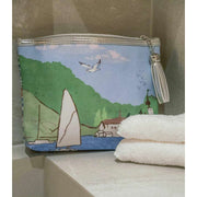 Jessica Russell Flint St Ives Neceser de maquillaje - Azul/Verde/Blanco