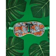 Jessica Russell Flint T for Tiger Silk Eye Mask - Naranja/Púrpura