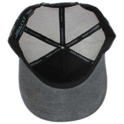 Gorra trucker de goma John Hatter Badass - Gris/Negro/Verde