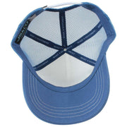 Gorra trucker de goma John Hatter Coach - Azul/Blanco