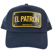 Gorra trucker de aluminio El Patrón de John Hatter - Azul marino