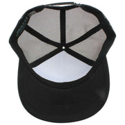 Gorra Trucker de aluminio GOAT de John Hatter - Negro/Blanco