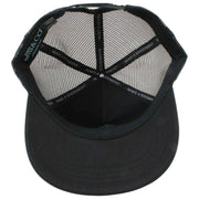 Gorra Trucker de aluminio John Hatter The King - Negro/Amarillo