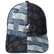 Gorra de béisbol Denim Mashup de Kangol - Blue Picnic