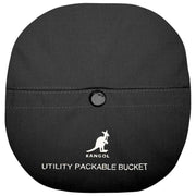 Gorro de pescador plegable multiusos de Kangol - Negro