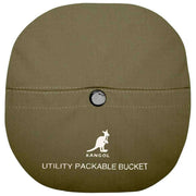 Gorro de pescador plegable multiusos de Kangol - Verde oliva oscuro
