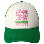 Gorra trucker con estampado Unity Puff de Kangol - Verde retro