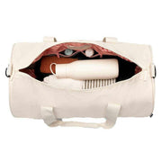 Lefrik Getaway Stripes Duffel Bag - Ecru Cream