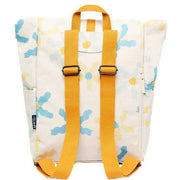 Lefrik Roll Mini Daisy Backpack - Cream/Blue/Yellow