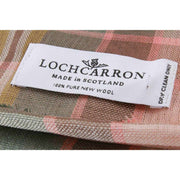 Bufanda Locharron of Scotland Alba Dundee Fine Merino - Rosa/Gris/Amarillo