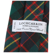 Locharron of Scotland Reiver Cameron of Erracht Corbata de tartán moderna - Verde oscuro/Azul marino/Rojo