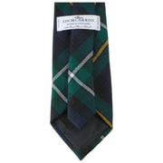 Locharron of Scotland Reiver Campbell Of Argyle Corbata moderna - Verde/Negro/Amarillo