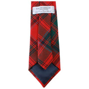 Corbata de tartán Locharron of Scotland Reiver Grant Clan - Rojo/Verde