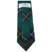 Corbata de tartán moderna Reiver Henderson de Locharron of Scotland - Verde/Azul marino