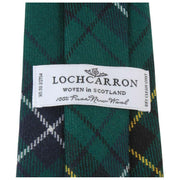 Corbata de tartán moderna Reiver Henderson de Locharron of Scotland - Verde/Azul marino