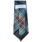 Corbata de tartán moderna Locharron of Scotland Reiver Holyrood - Azul