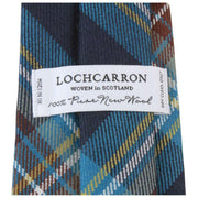 Corbata de tartán moderna Locharron of Scotland Reiver Holyrood - Azul