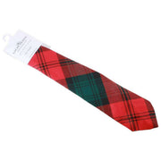 Locharron of Scotland Reiver Kerr Corbata de tartán moderna - Rojo/Verde