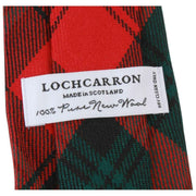 Locharron of Scotland Reiver Kerr Corbata de tartán moderna - Rojo/Verde
