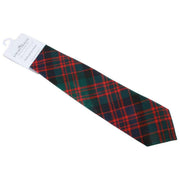 Corbata de tartán moderna del clan Locharron of Scotland Reiver MacArthur - Verde oscuro/azul marino/rojo