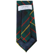 Corbata de tartán moderna Locharron of Scotland Reiver MacLaren - Verde/Rojo/Amarillo
