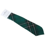 Locharron of Scotland Reiver MacLean Caza Corbata Moderna - Negro/Verde/Blanco