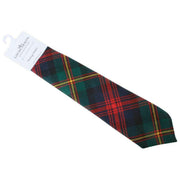 Locharron of Scotland Reiver MacLellan Corbata de tartán moderna - Azul marino/Verde/Rojo