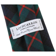 Locharron of Scotland Reiver Murray of Atholl Corbata de tartán moderna - Azul marino/Verde/Rojo