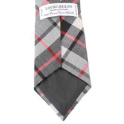 Locharron of Scotland Reiver Thomson Tartan Wool Tie - Grey/White/Red