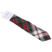 Locharron of Scotland Vestido Revier MacDonald Corbata de tartán moderna - Blanco/Rojo/Verde oscuro
