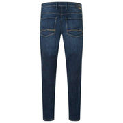 Vaqueros MAC Jeans Arne Pipe Hemp Denim - Azul oscuro lavado 3D