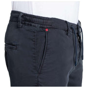MAC Jeans Jog'N Jersey Shorts vaqueros - Azul medianoche