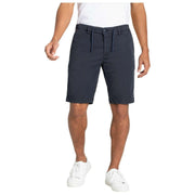 MAC Jeans Jog'N Jersey Shorts vaqueros - Azul medianoche