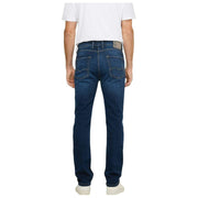 Vaqueros MAC Jeans Jog'n Light Sweat Denim - Azul oscuro usado