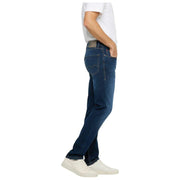 Vaqueros MAC Jeans Jog'n Light Sweat Denim - Azul oscuro usado