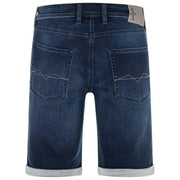 MAC Jeans Jog'N Light Sweat Shorts vaqueros - Azul oscuro Vintage Wash
