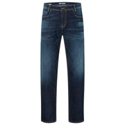 MAC Jeans Rick Vintage Denim Jeans - Azul Oscuro Auténtico Usado