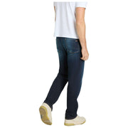 MAC Jeans Rick Vintage Denim Jeans - Azul Oscuro Auténtico Usado