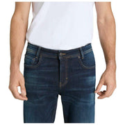 MAC Jeans Rick Vintage Denim Jeans - Azul Oscuro Auténtico Usado