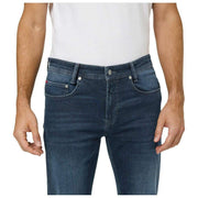 Vaqueros MAC Jeans Ultimate Driver - Azul Negro Lavado auténtico