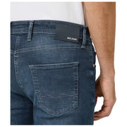 Vaqueros MAC Jeans Ultimate Driver - Azul Negro Lavado auténtico